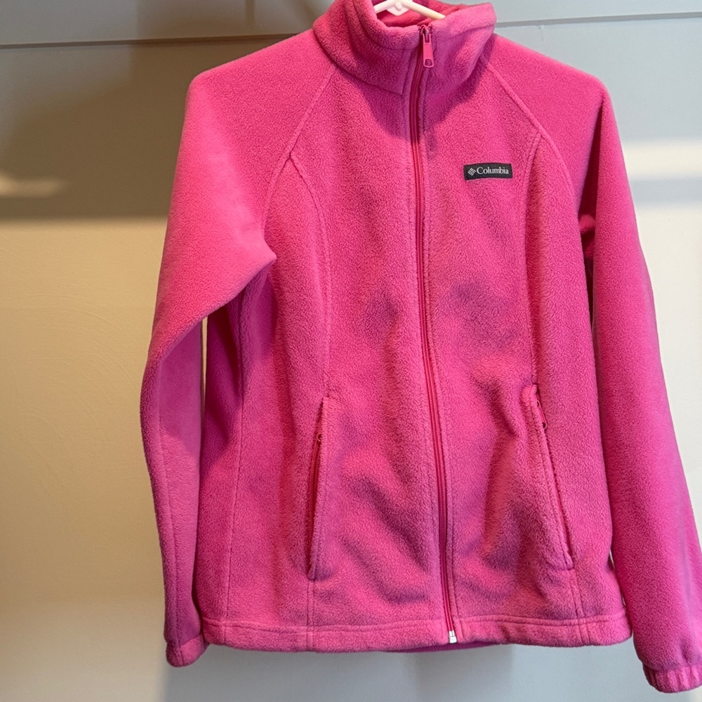 Columbia Vibrant Pink Fleece Jacket
